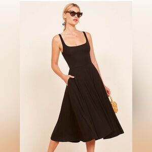 New never worn with tags Reformation Rou Knit Dress black size Small